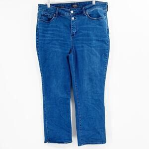 NYDJ Marilyn Straight Leg Jeans LiftxTuck Technology High Rise